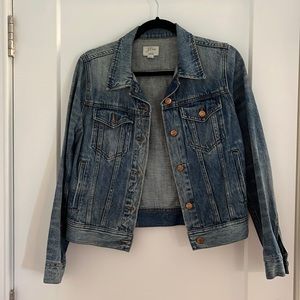 J.Crew vintage denim jacket